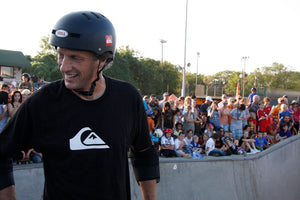 Party Boy joins Tony Hawk and crew at Davenport Skate park